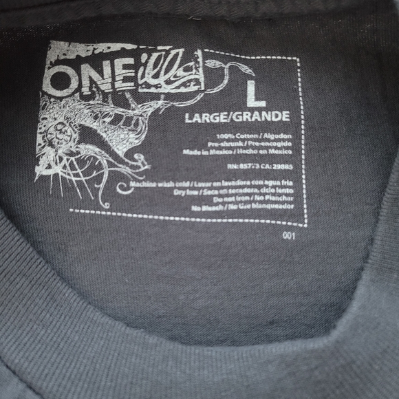 NWOT O'Neill T-shirt | Men's L | long sleeves - Picture 7 of 9